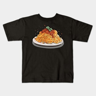 Pay Me In Pasta Kids T-Shirt